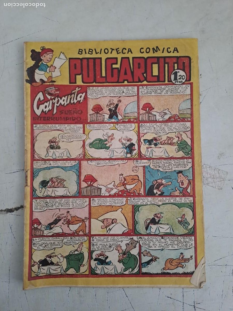 Tebeos: Pulgarcito 164, Bruguera en buen estado