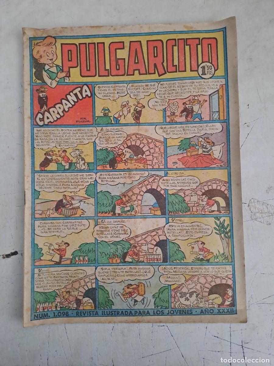Tebeos: Pulgarcito 256, Bruguera en buen estado