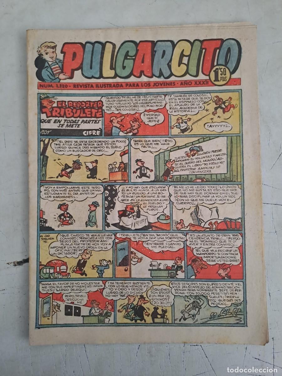 Tebeos: Pulgarcito 1120, Bruguera en buen estado