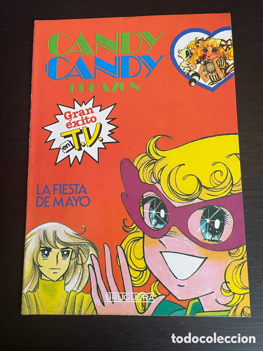 Tebeos: TEBEO CANDY CANDY N&ordm; 21 LA FIESTA DE MAYO. EDITORIAL BRUGUERA. COMIC CON POSTER