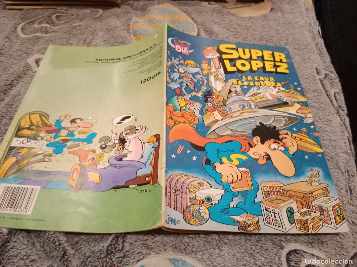 Tebeos: OL&Eacute; SUPER LOPEZ N&ordm; 8 LA CAJA DE PANDORA - EDITORIAL BRUGUERA, 1&ordf; EDICI&Oacute;N 1984