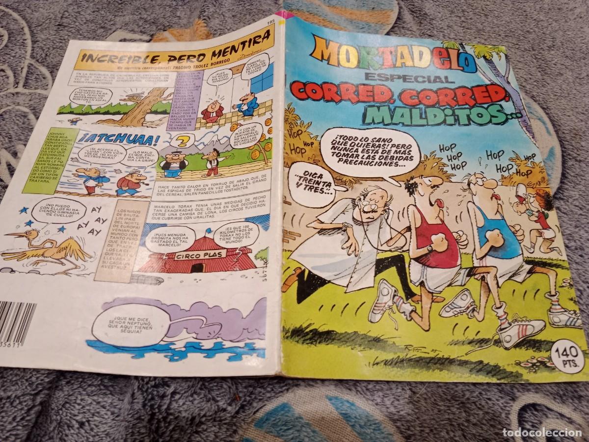Tebeos: MORTADELO N&ordm; 195 ESPECIAL - CORRED CORRED MALDITOS... -EDITORIAL BRUGUERA 1985