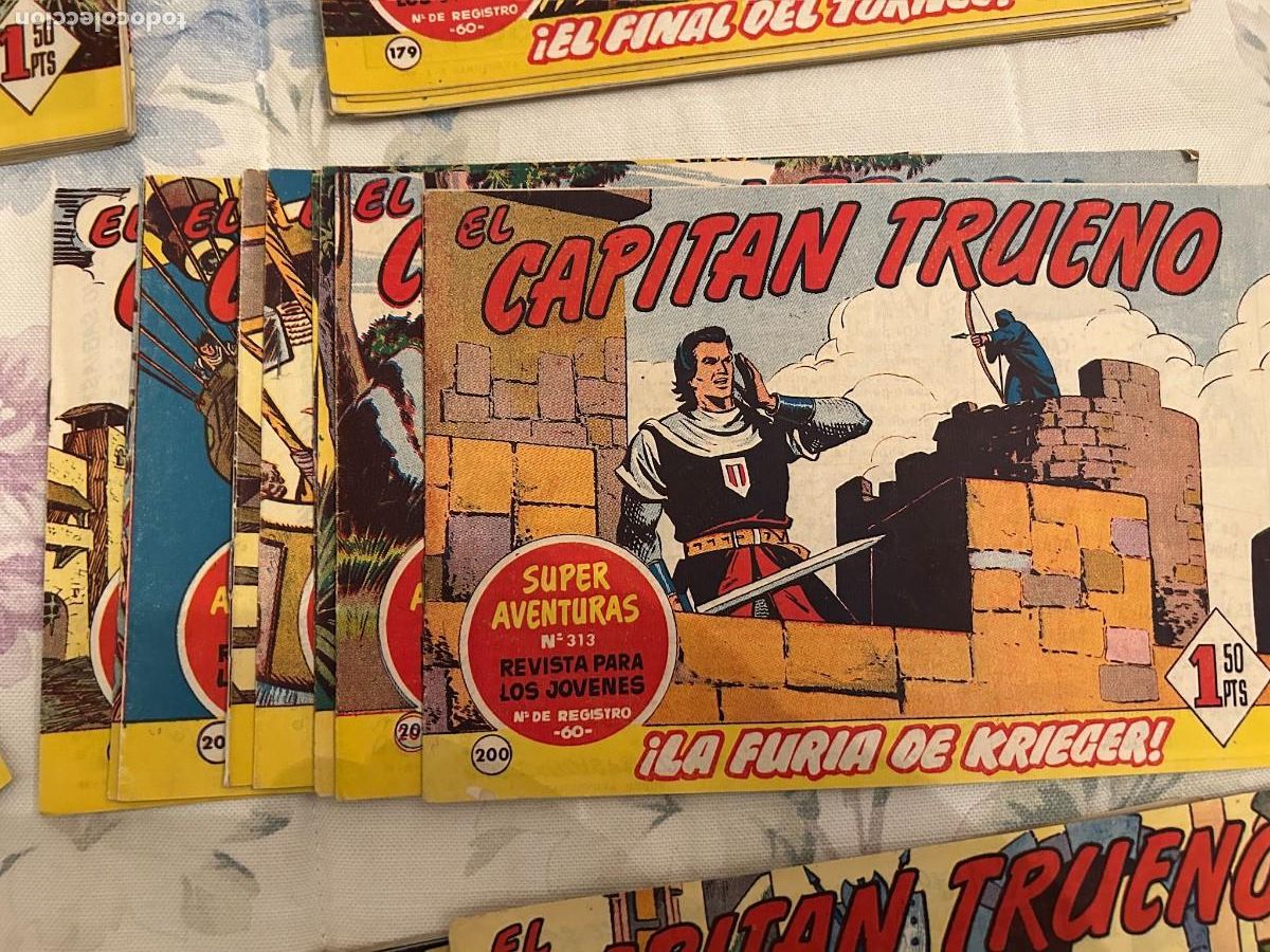 Tebeos: CAPITAN TRUENO N&ordm; 198-199-200-201-202-203-204-205-206-207 POSIBILIDAD DE VENDER SUELTOS