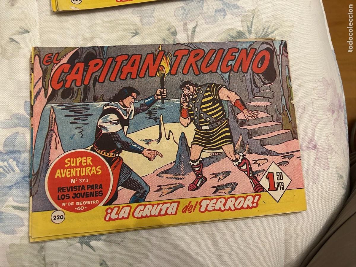 Tebeos: CAPITAN TRUENO N&ordm; 218-219-220-221-222-223-224-225-233 POSIBILIDAD DE VENDER SUELTOS