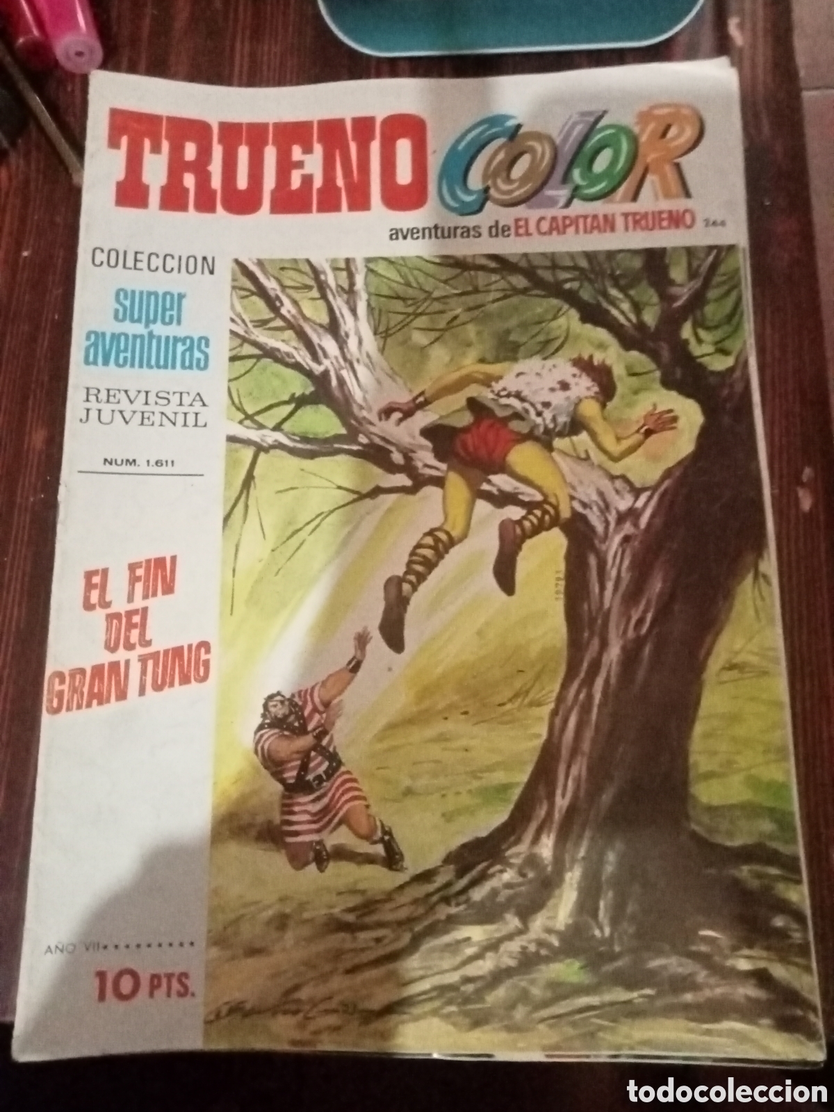 Tebeos: Trueno color n&ordm; 244 a&ntilde;o VI