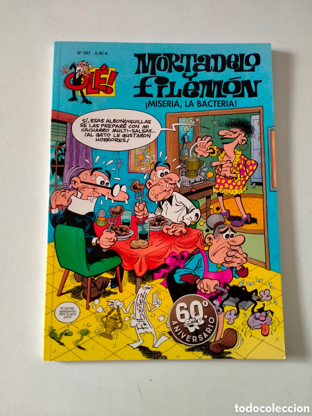Tebeos: N&Uacute;MERO 207 MORTADELO Y FILEM&Oacute;N COLECCI&Oacute;N OL&Eacute; EDITORIAL PENGUIN 1 EDICI&Oacute;N A&Ntilde;O 2018