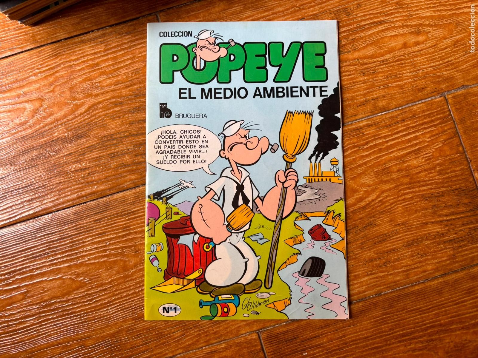 Tebeos: POPEYE N&ordm; 1 EDITORIAL BRUGUERA