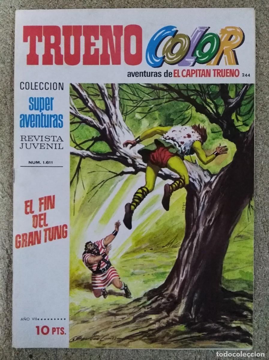 Tebeos: Trueno Color 1&ordf; Epoca 244.Bruguera