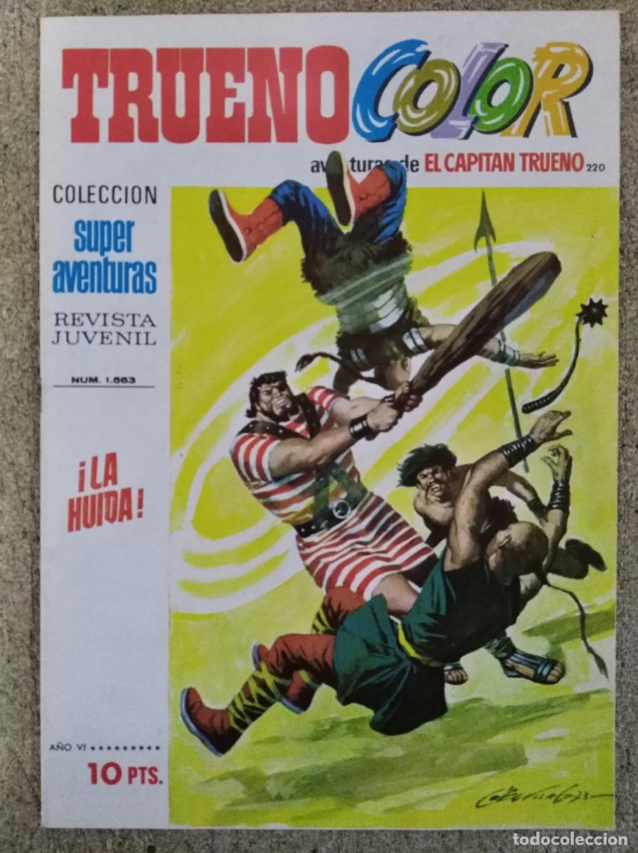 Tebeos: Trueno Color 1&ordf; Epoca 220.Bruguera
