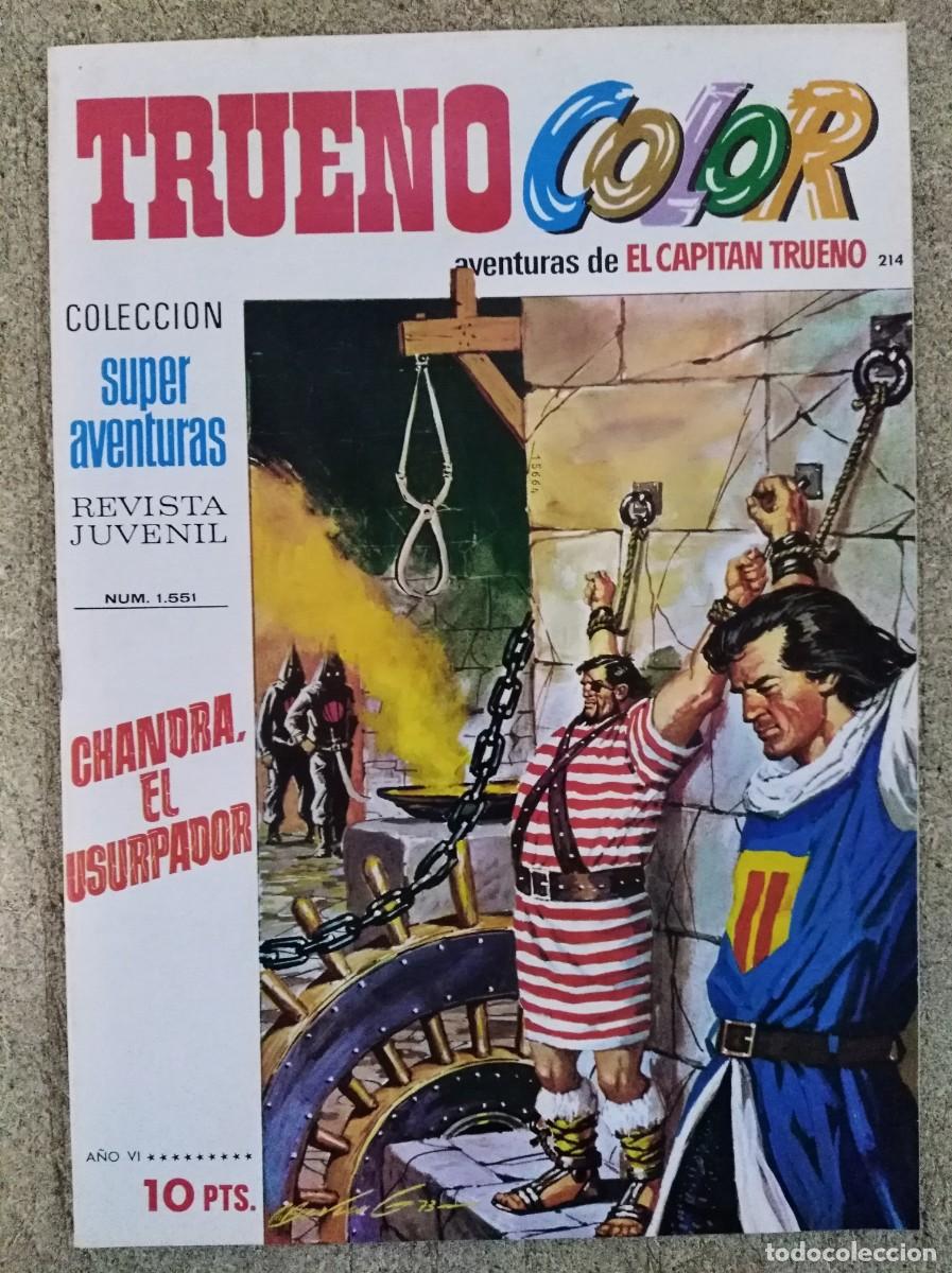 Tebeos: Trueno Color 1&ordf; Epoca 214.Bruguera