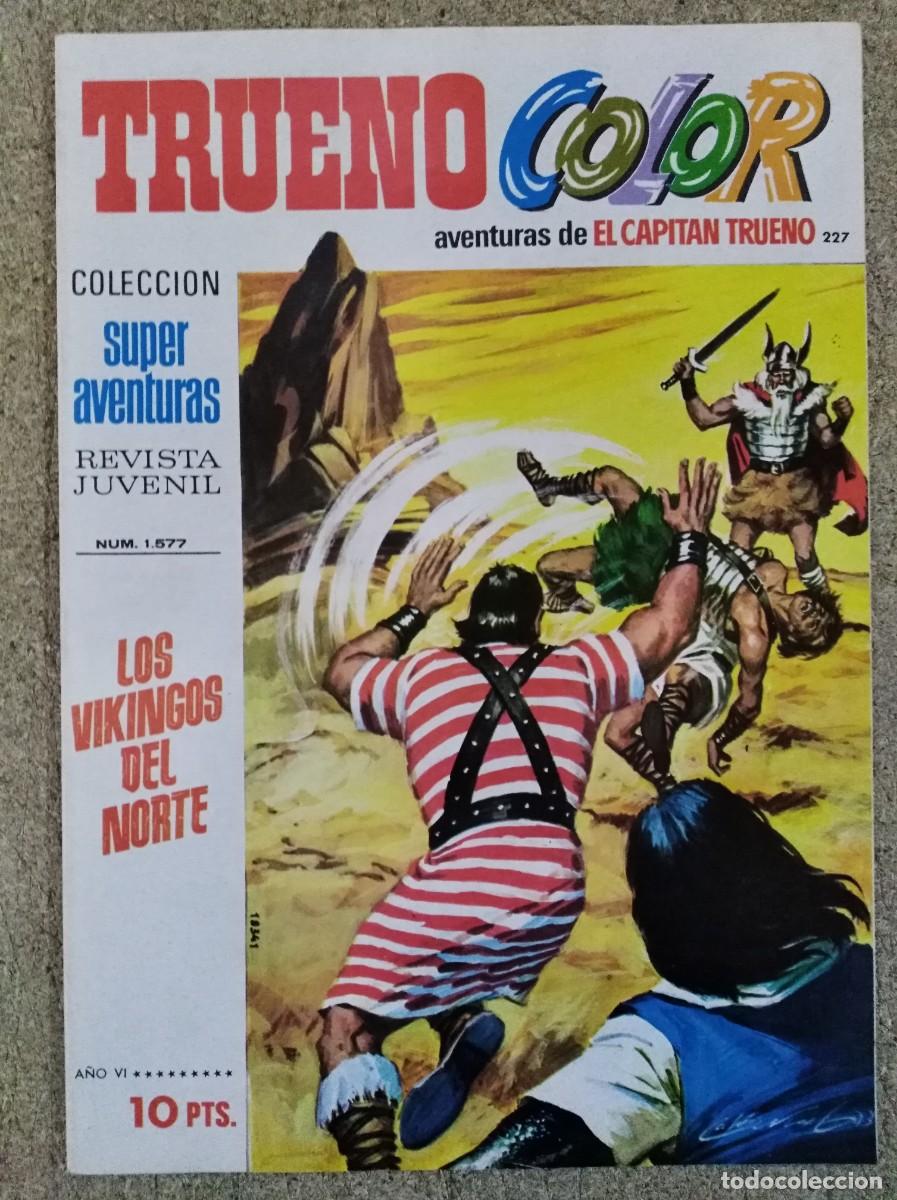 Tebeos: Trueno Color 1&ordf; Epoca 227.Bruguera