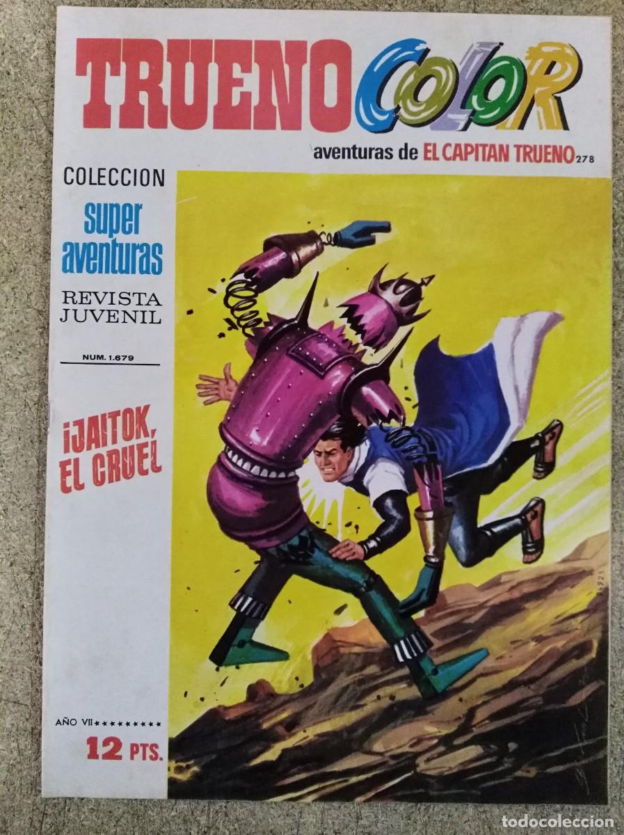 Tebeos: Trueno Color 1&ordf; Epoca 278.Bruguera