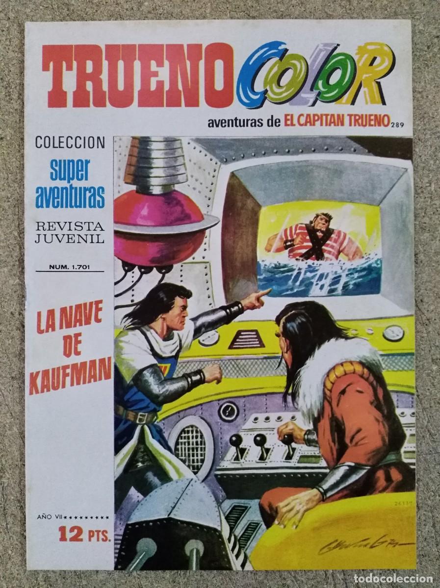 Tebeos: Trueno Color 1&ordf; Epoca 289.Bruguera
