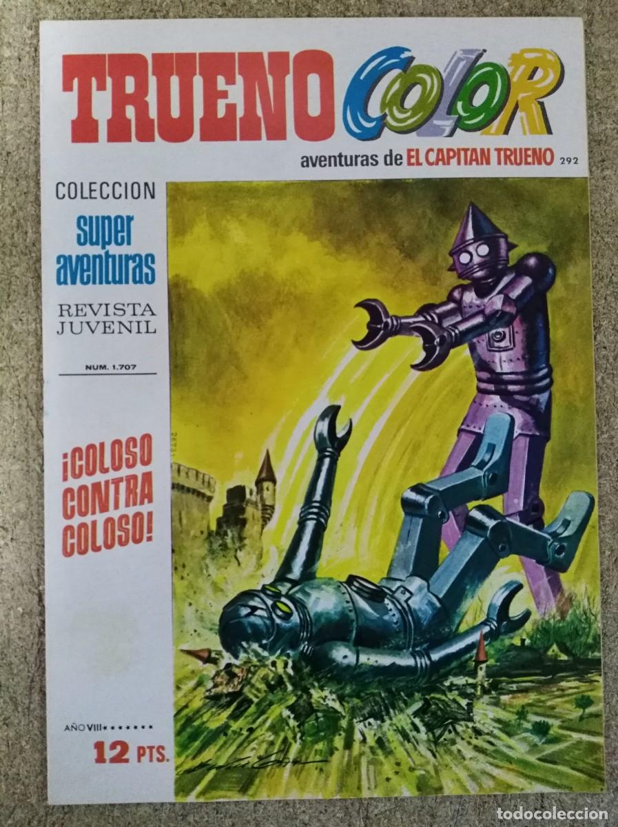Tebeos: Trueno Color 1&ordf; Epoca 292.Bruguera