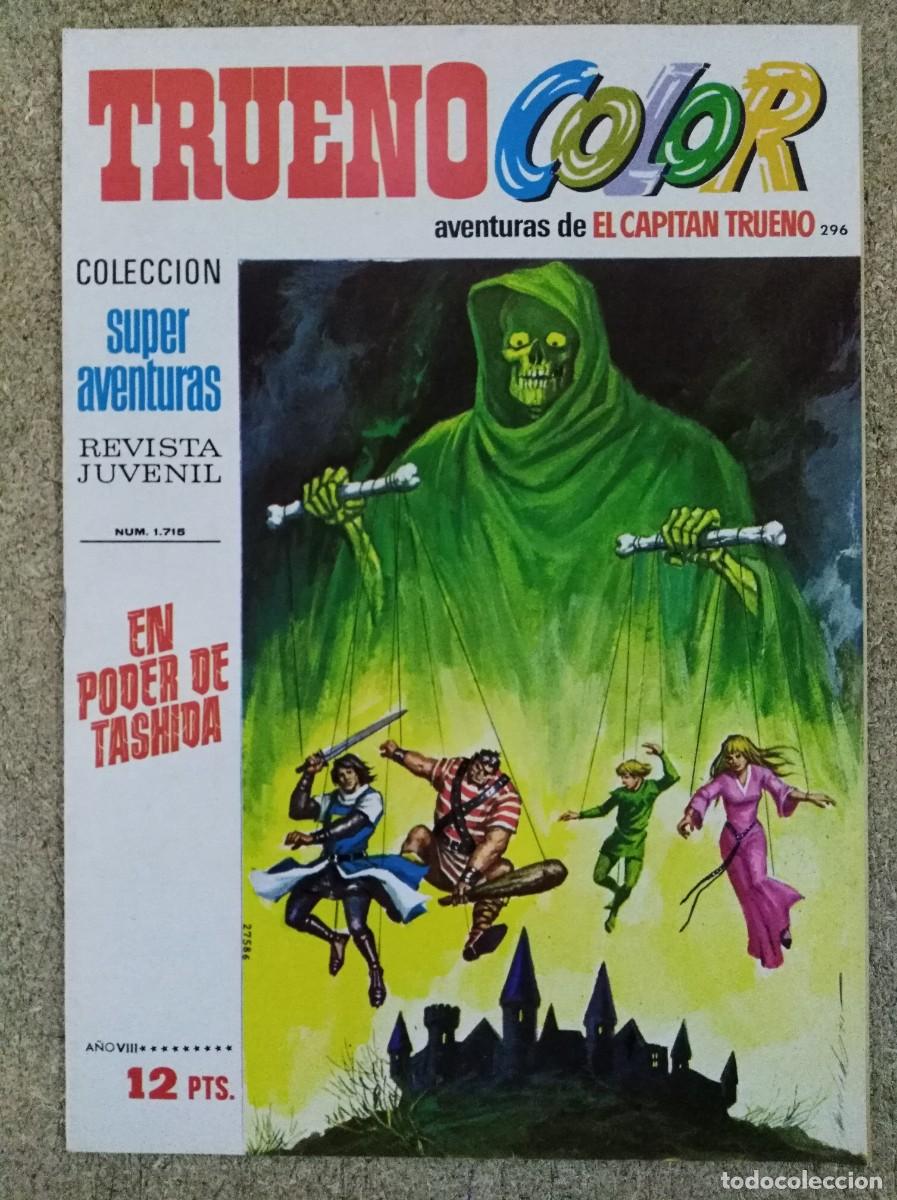 Tebeos: Trueno Color 1&ordf; Epoca 296.Bruguera