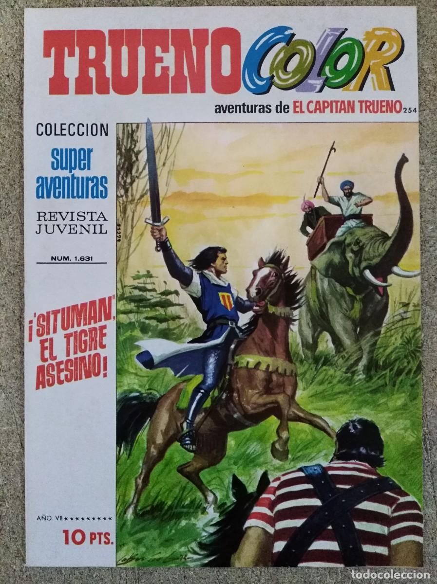 Tebeos: Trueno Color 1&ordf; Epoca 254.Bruguera