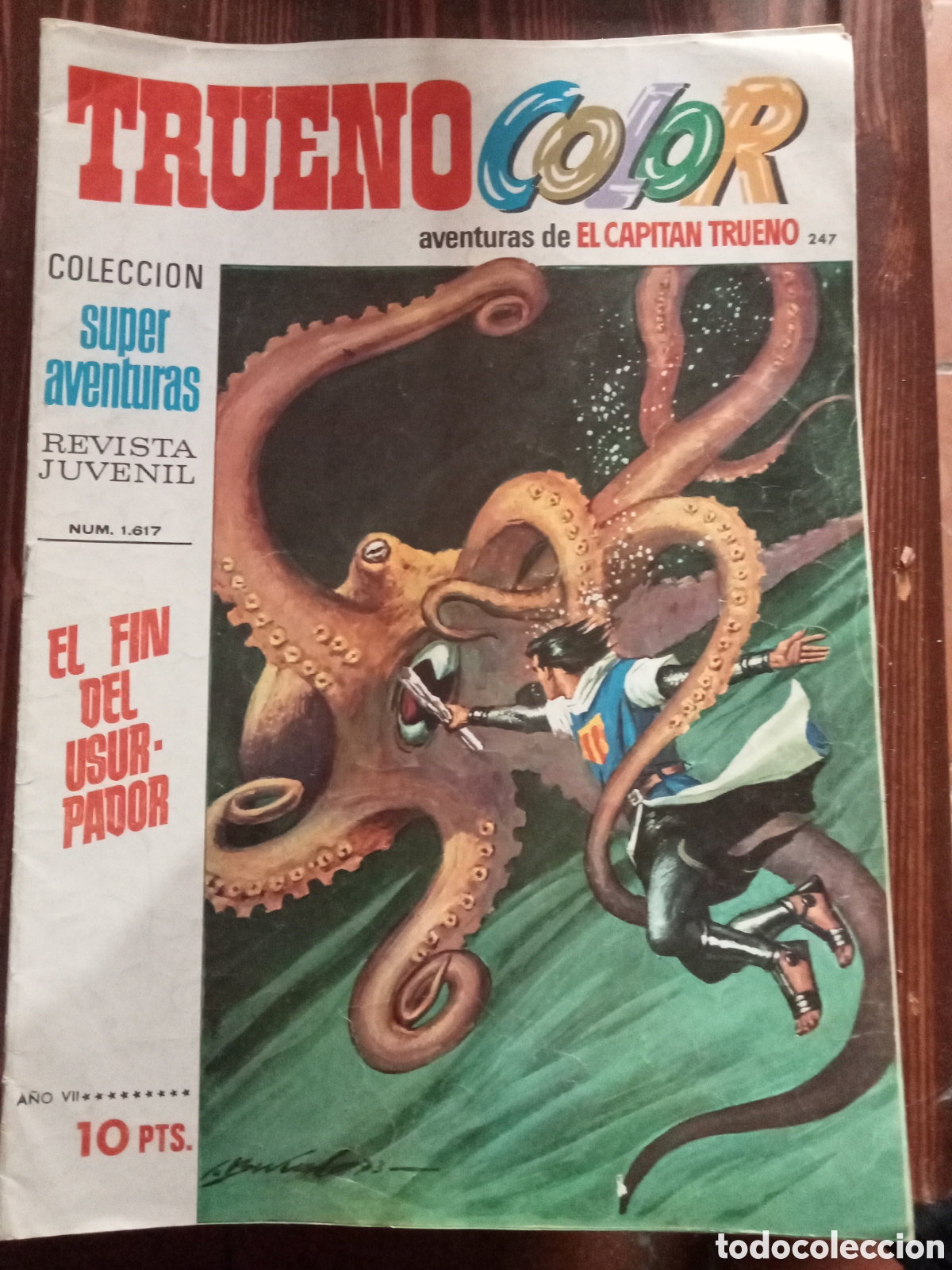Tebeos: Trueno color n&ordm; 247 a&ntilde;o VII