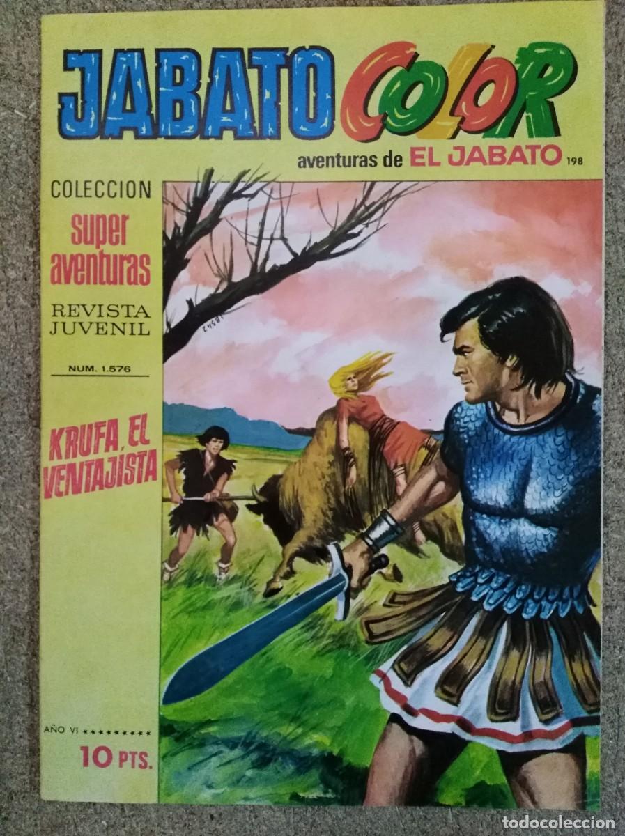 Tebeos: Jabato Color 1&ordf; Epoca 198.Bruguera