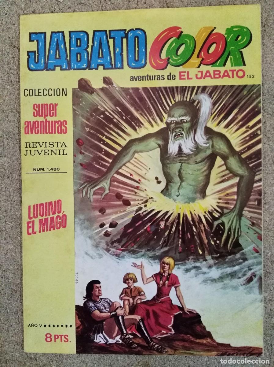 Tebeos: Jabato Color 1&ordf; Epoca 153.Bruguera