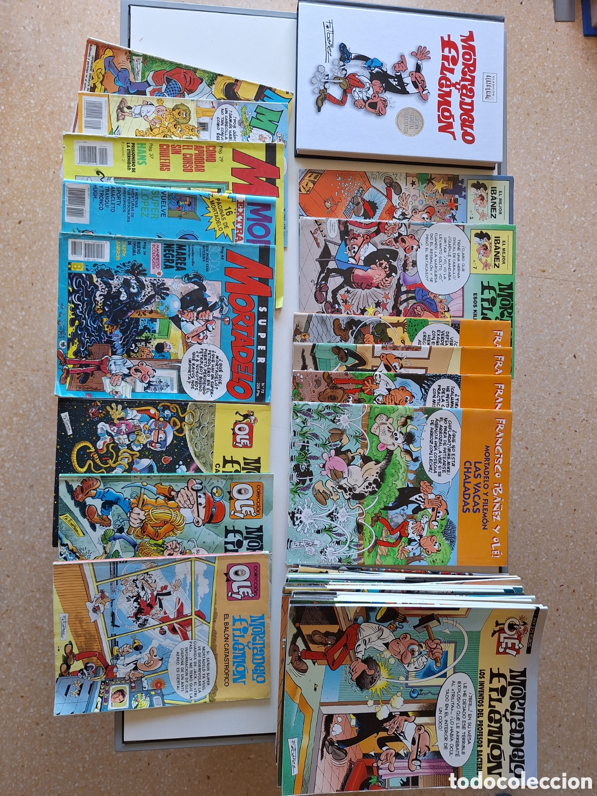 Tebeos: Lote Mortadelo y Filemon