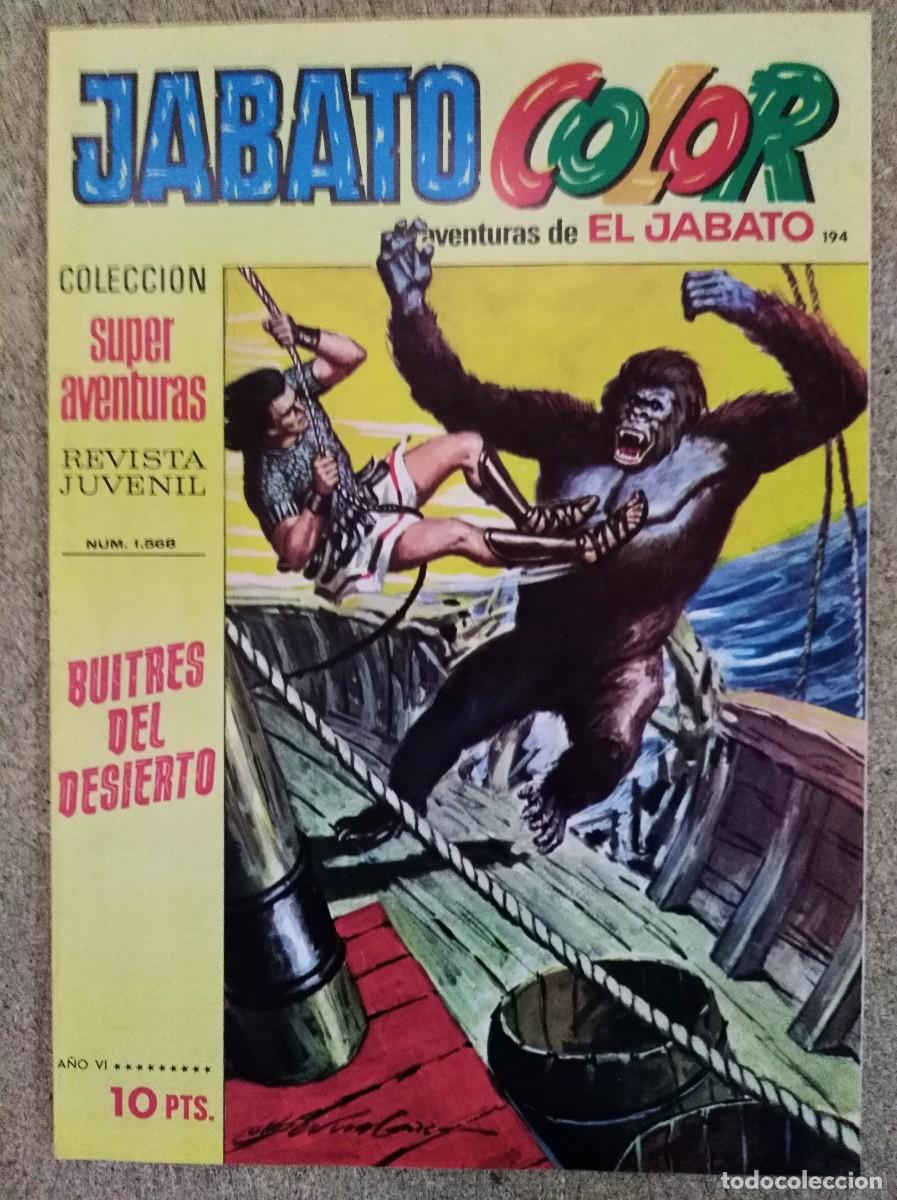 Tebeos: Jabato Color 1&ordf; Epoca 194.Bruguera