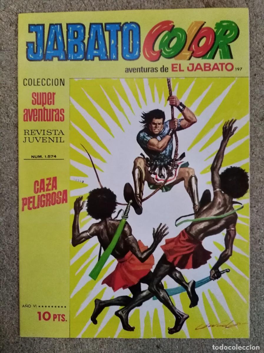 Tebeos: Jabato Color 1&ordf; Epoca 197.Bruguera