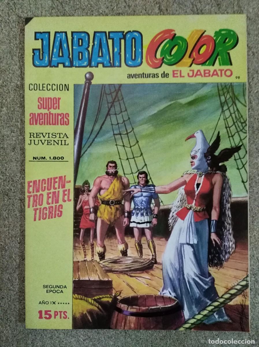 Tebeos: Jabato Color 2&ordf; Epoca 98.Bruguera