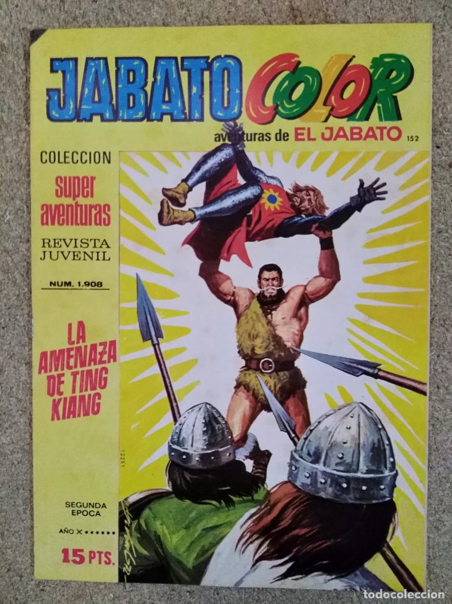 Tebeos: Jabato Color 2&ordf; Epoca 152.Bruguera