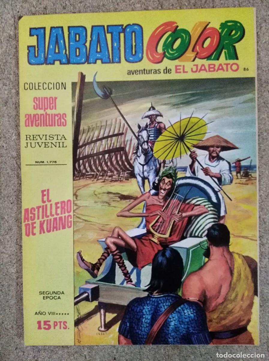 Tebeos: Jabato Color 2&ordf; Epoca 86.Bruguera