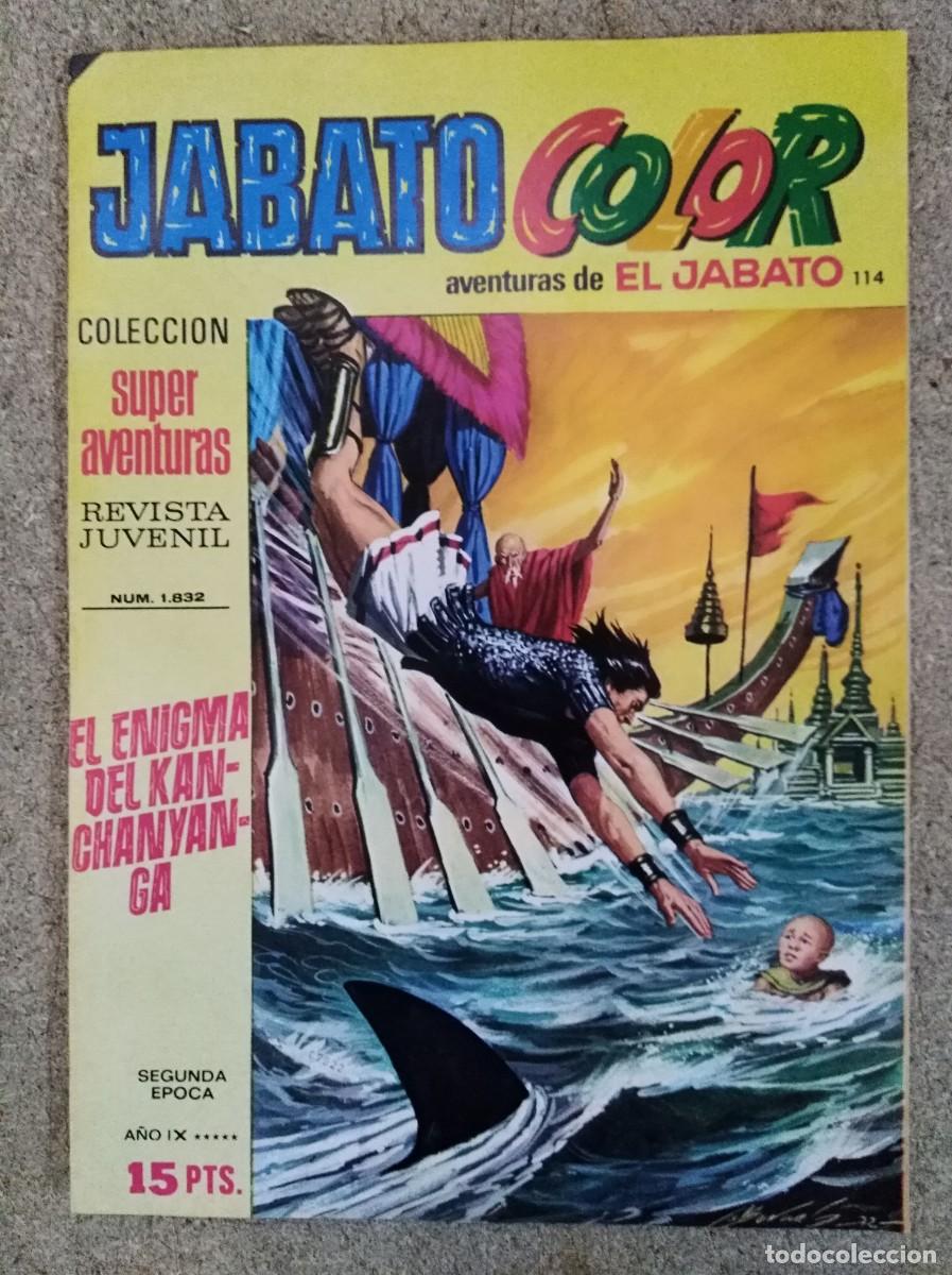 Tebeos: Jabato Color 2&ordf; Epoca 114.Bruguera