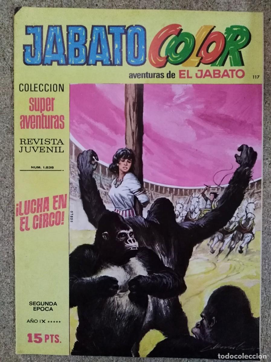 Tebeos: Jabato Color 2&ordf; Epoca 117.Bruguera