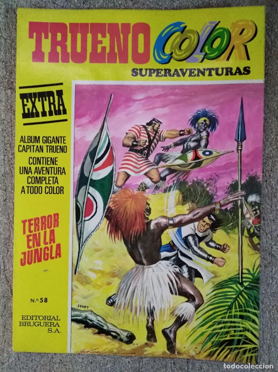 Tebeos: Trueno Color Extra 1&ordf; Epoca 58.Bruguera
