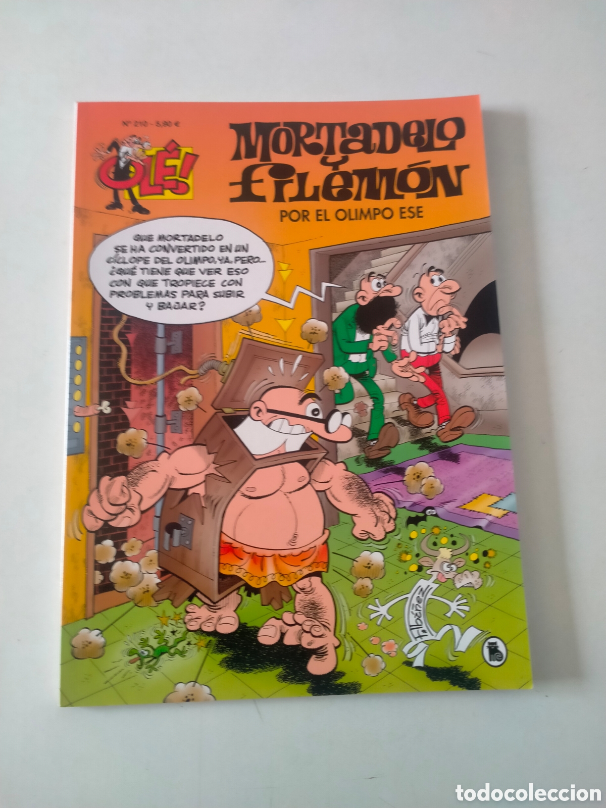 Tebeos: N&Uacute;MERO 210 MORTADELO Y FILEM&Oacute;N COLECCI&Oacute;N OL&Eacute; EDITORIAL PENGUIN 1 EDICI&Oacute;N A&Ntilde;O 2019