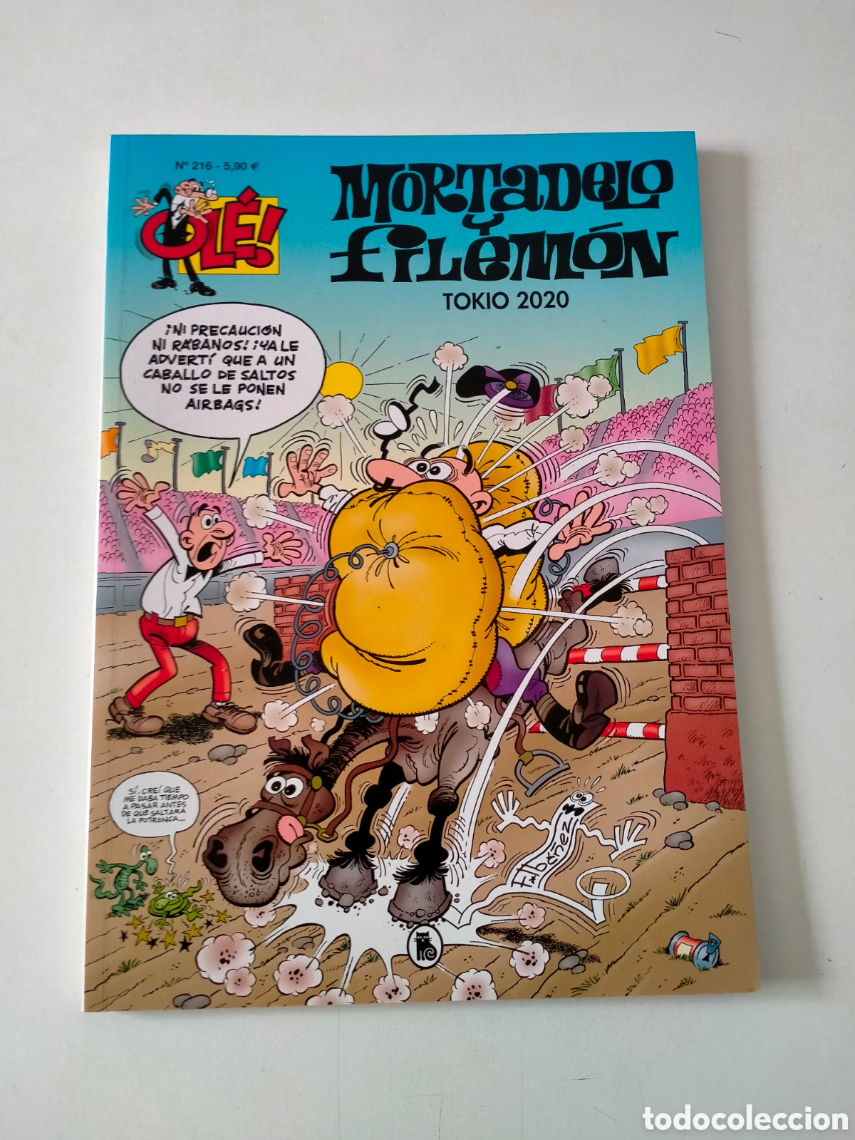 Tebeos: N&Uacute;MERO 216 MORTADELO Y FILEM&Oacute;N COLECCI&Oacute;N OL&Eacute; EDITORIAL PENGUIN 1 EDICI&Oacute;N A&Ntilde;O 2022