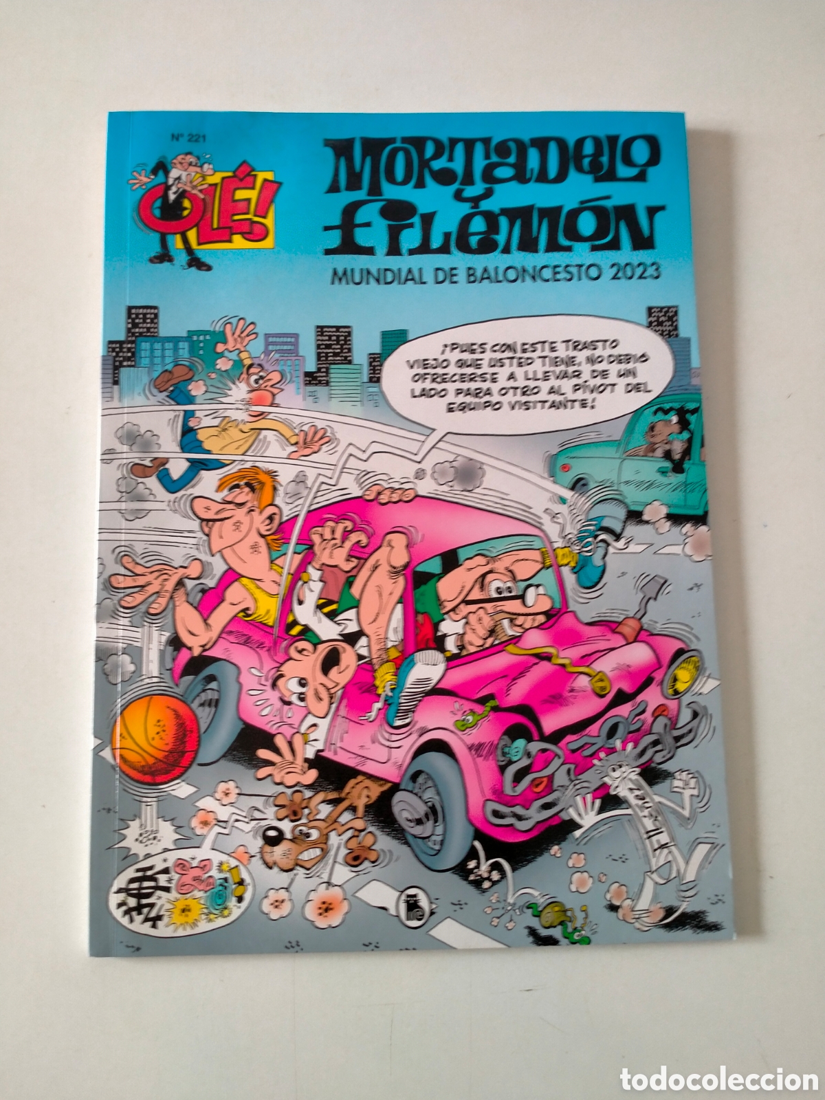 Tebeos: N&Uacute;MERO 221 MORTADELO Y FILEM&Oacute;N COLECCI&Oacute;N OL&Eacute; EDITORIAL PENGUIN 1 EDICI&Oacute;N A&Ntilde;O 2024