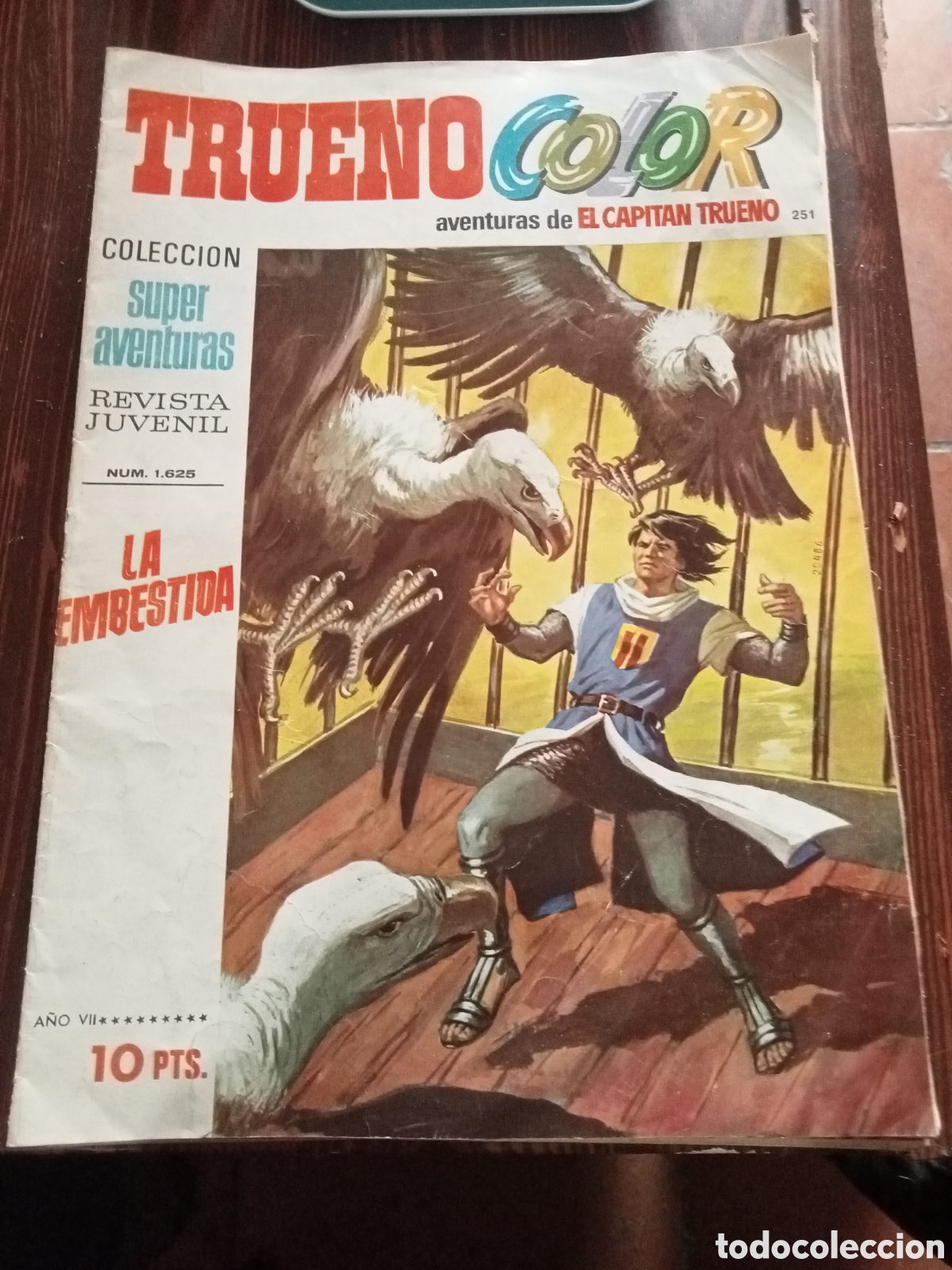Tebeos: Trueno color n&ordm; 251 a&ntilde;o VII