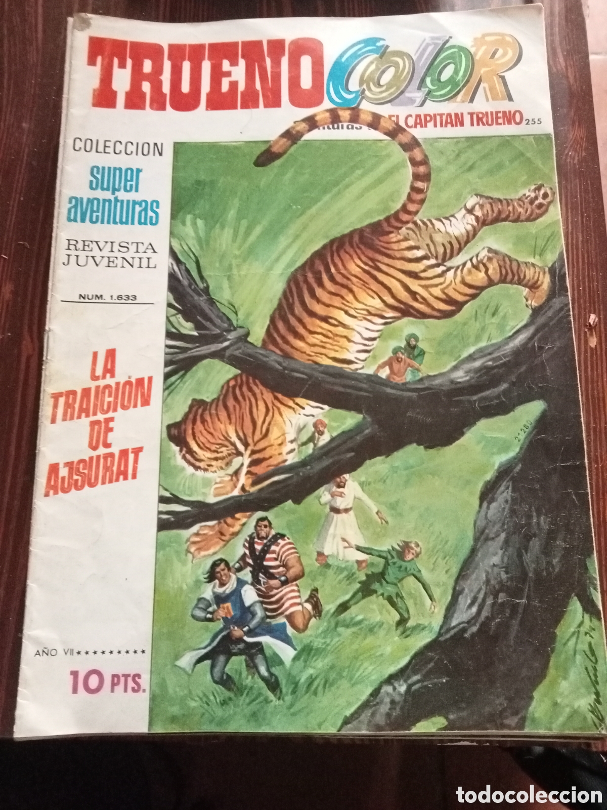 Tebeos: Trueno color n&ordm; 255 a&ntilde;o VII