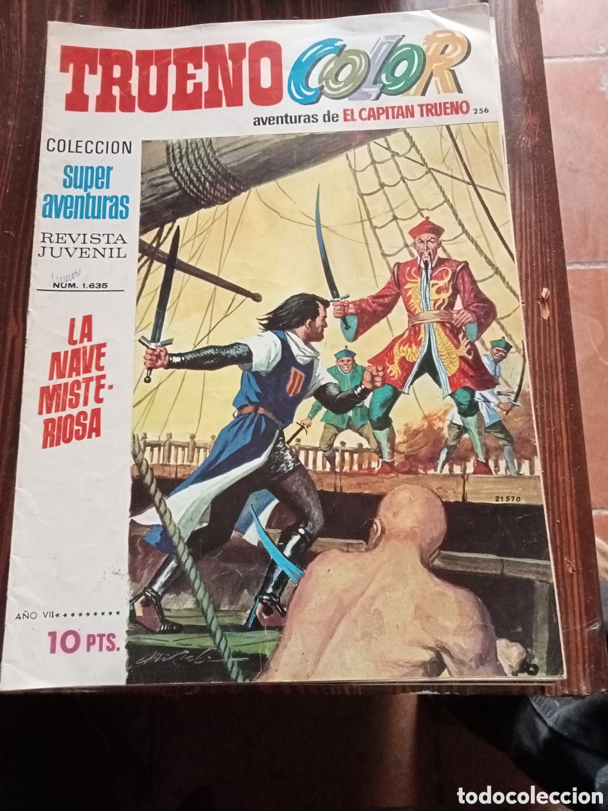 Tebeos: Trueno color n&ordm; 256 a&ntilde;o VII