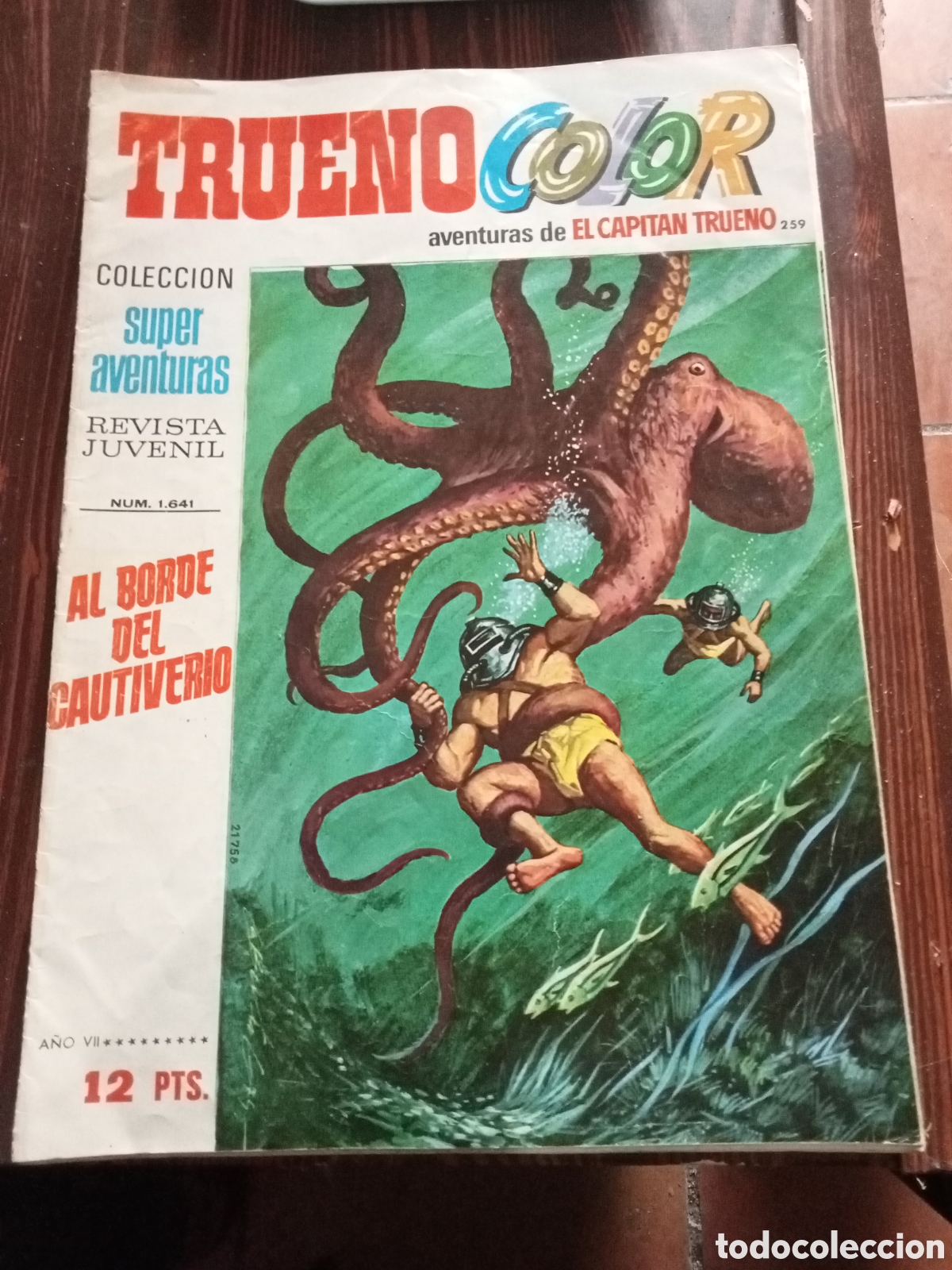 Tebeos: Trueno color n&ordm; 259 a&ntilde;o VII