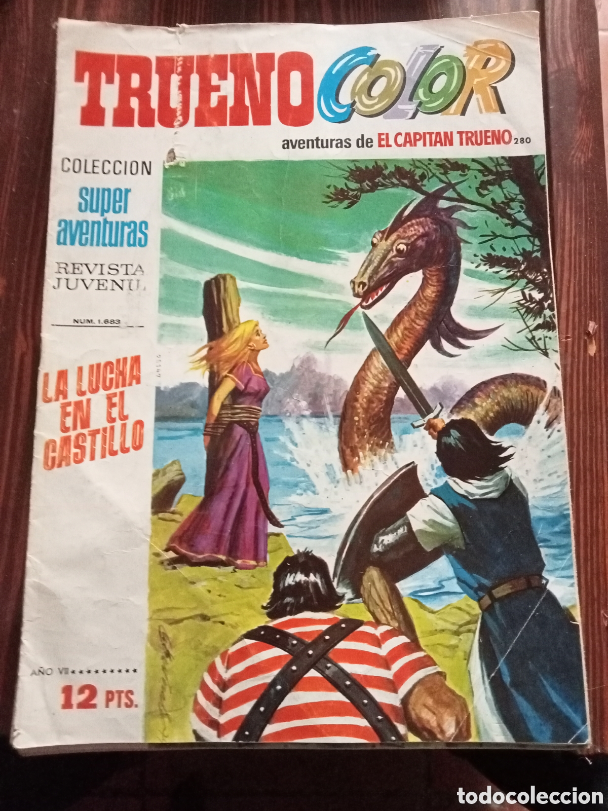 Tebeos: Trueno color n&ordm; 280 a&ntilde;o VII
