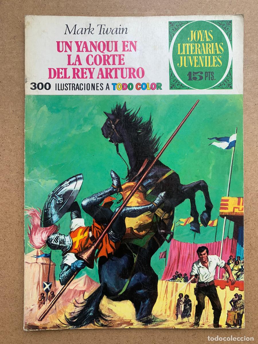 Tebeos: Joyas Literarias Juveniles n&ordm; 5: Un Yanqui en la Corte del Rey Arturo - 1&ordf; Edici&oacute;n 1970 Laberinto