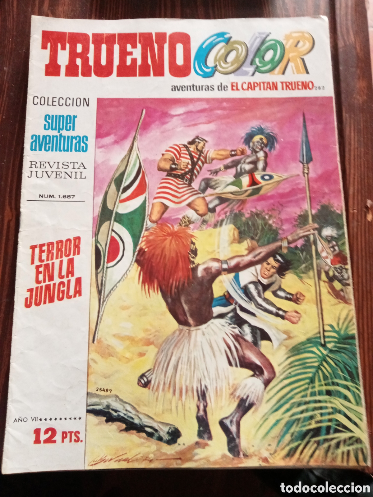 Tebeos: Trueno color n&ordm; 282 a&ntilde;o VII