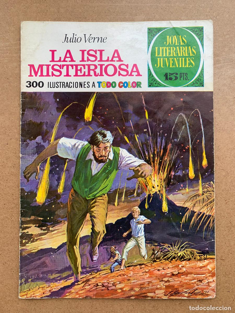Tebeos: Joyas Literarias Juveniles n&ordm; 13: La Isla Misteriosa - 1&ordf; Edici&oacute;n 1970 Laberinto - D2 Buen Estado