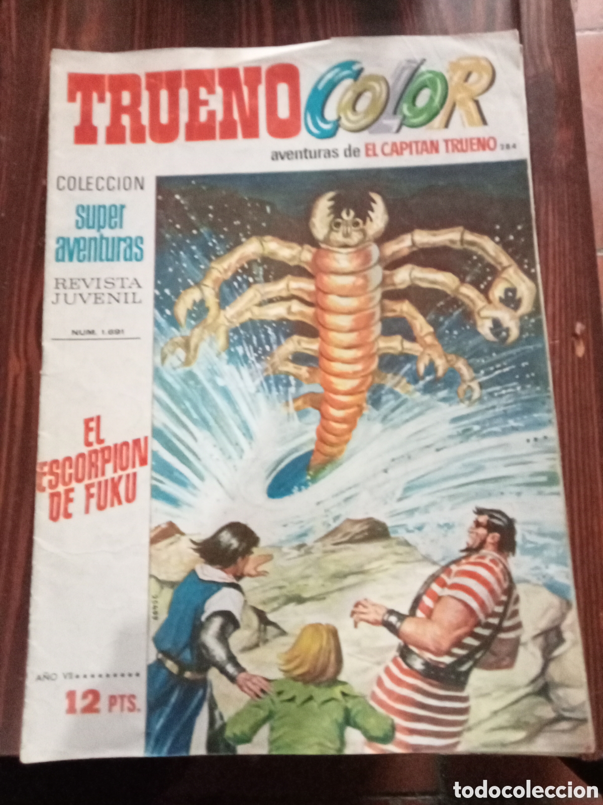 Tebeos: Trueno color n&ordm; 284 a&ntilde;o VII
