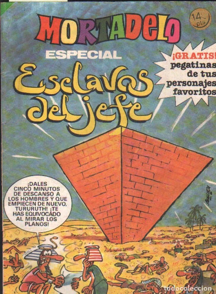 Tebeos: MORTADELO ESPECIAL: ESCLAVOS DEL JEFE. A-COMIC-9255