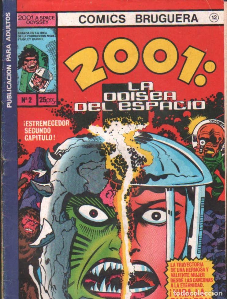 Tebeos: COMICS BRUGUERA 2001: LA ODISEA DEL ESPACIO N&ordm; 2. A-COMIC-9261
