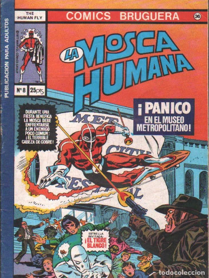 Tebeos: COMICS BRUGUERA: LA MOSCA HUMANA &iexcl;PANICO EN EL MUSEO METROPOLITANO! N&ordm; 8. A-COMIC-9265