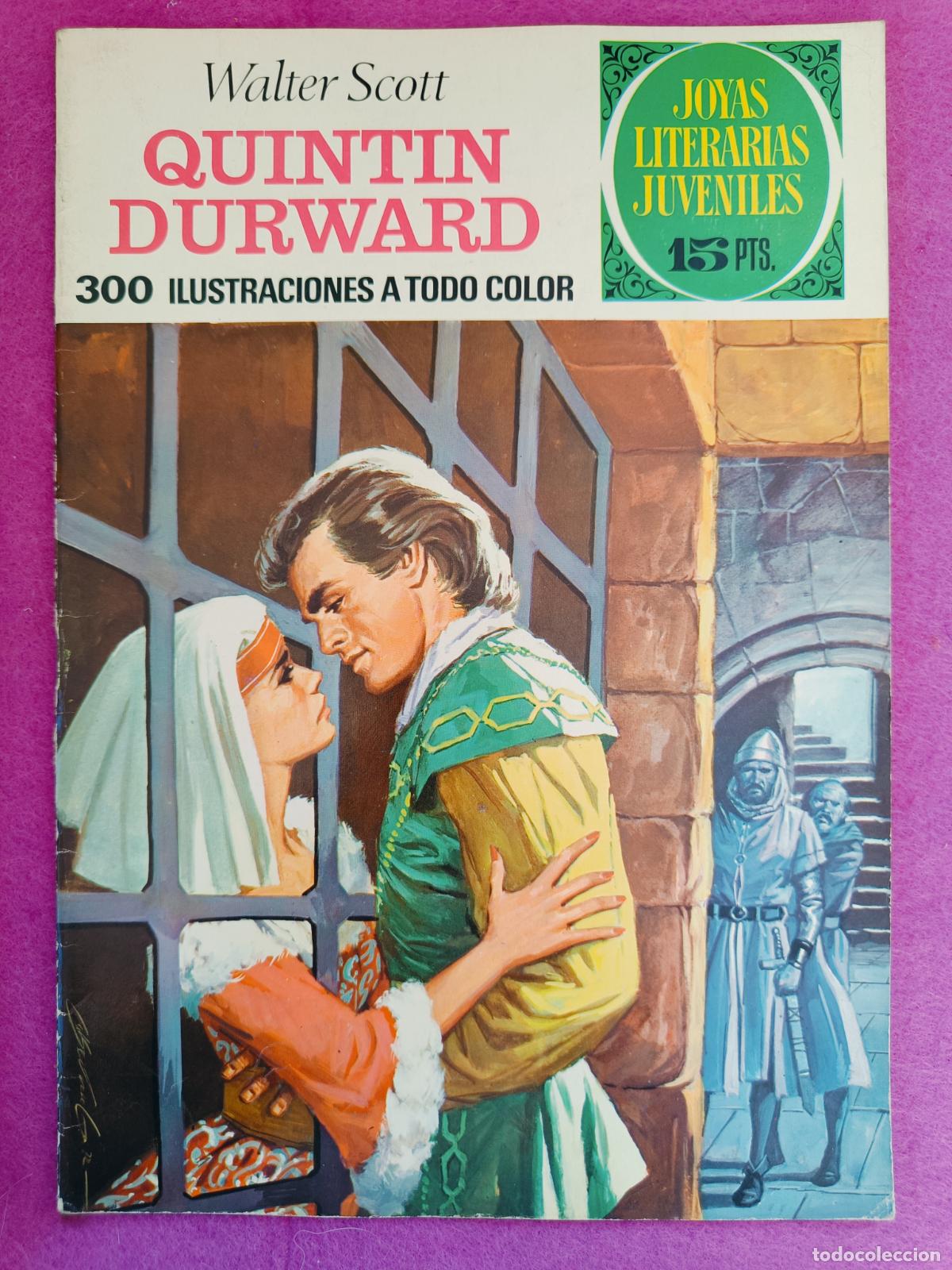 Tebeos: TEBEO JOYAS LITERARIAS JUVENILES WALTER SCOTT QUINTIN DURWARD N&ordm; 67 ED. BRUGUERA 1972