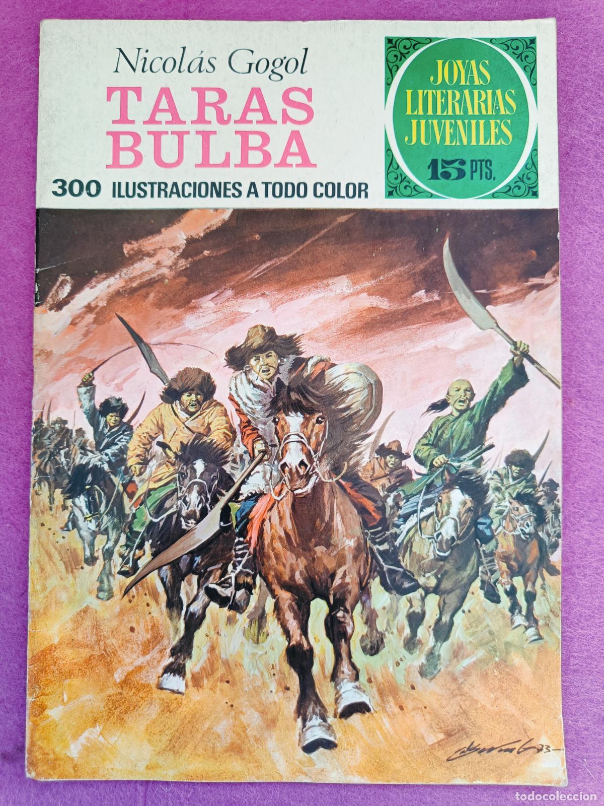 Tebeos: TEBEO JOYAS LITERARIAS JUVENILES NICOLAS GOGOL TARAS BULBA N&ordm; 73 ED. BRUGUERA 1973