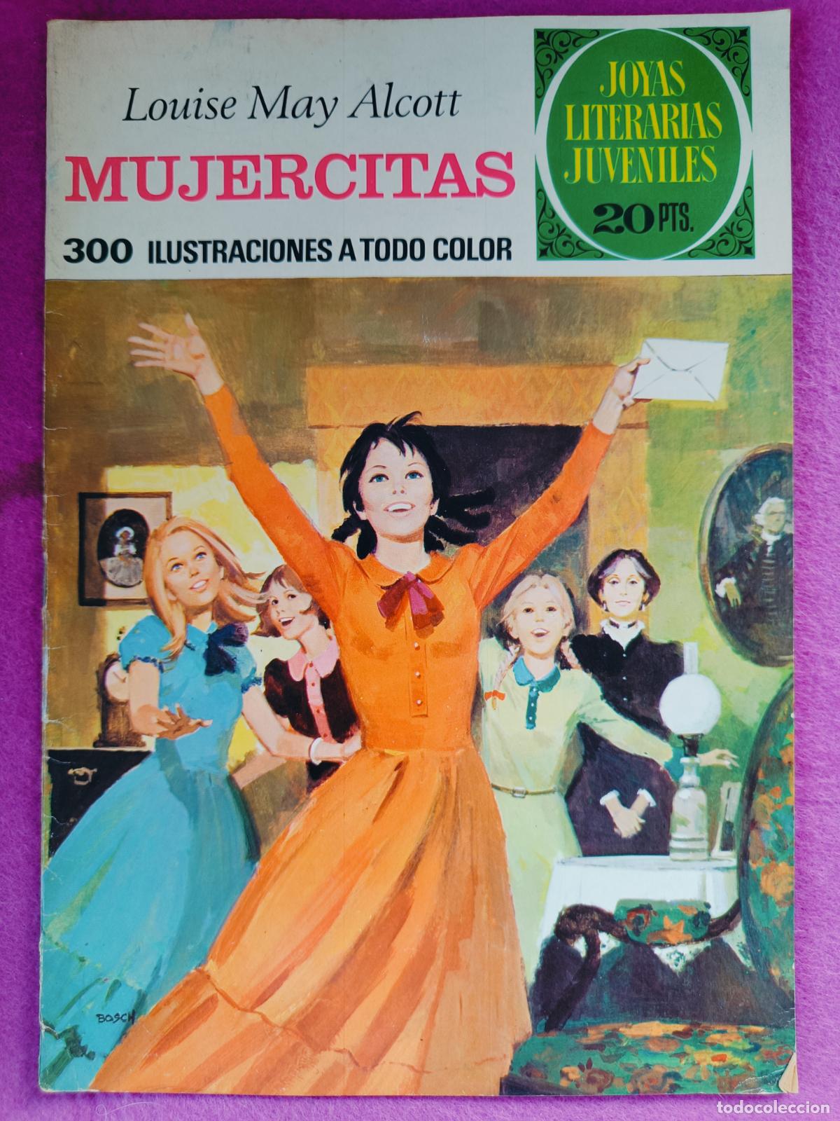 Tebeos: TEBEO JOYAS LITERARIAS JUVENILES LOUISE MAY ALCOTT MUJERCITAS N&ordm; 120 ED. BRUGUERA 1975 1&ordf; ED